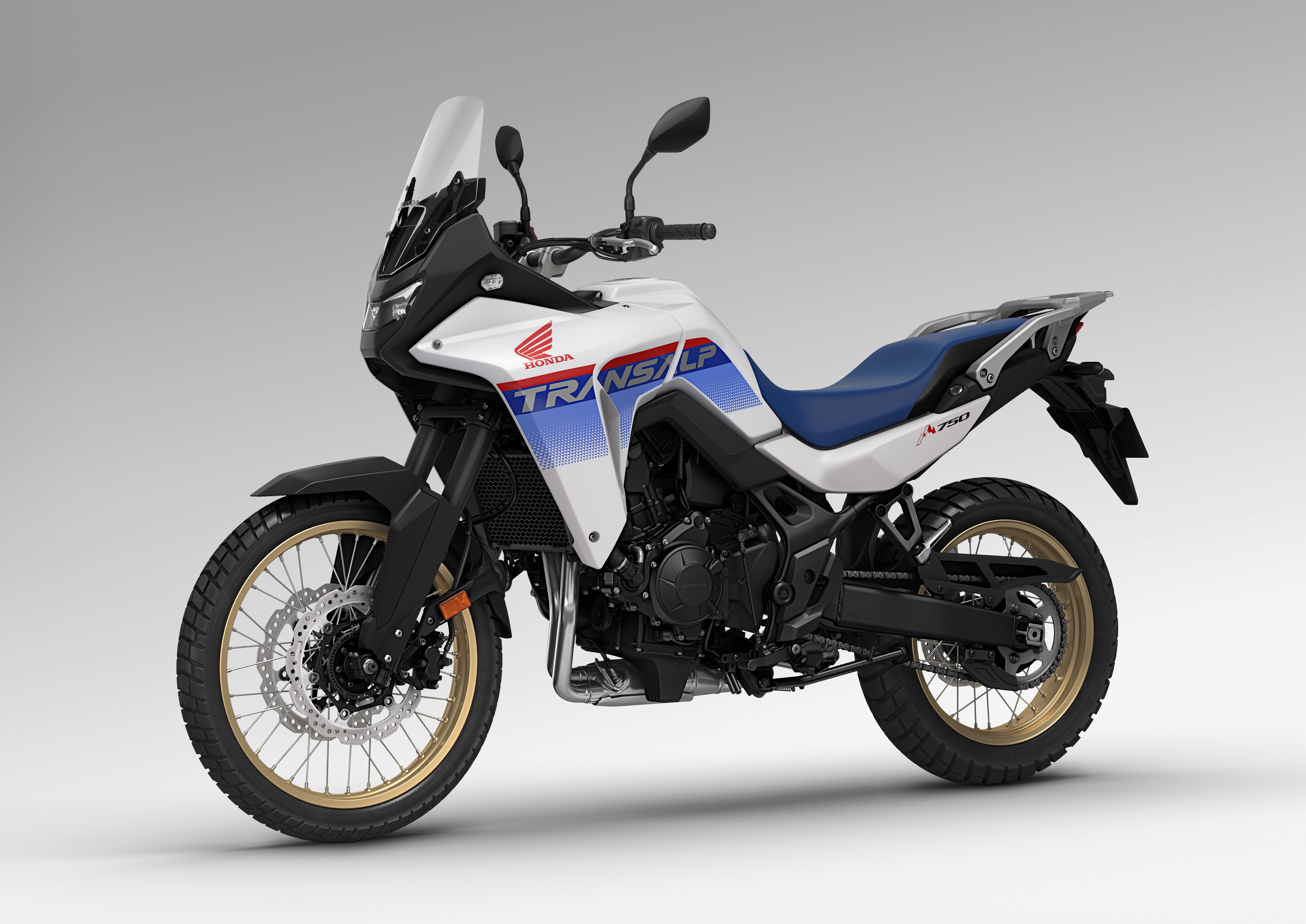 Détail guidon Honda XL750 Transalp