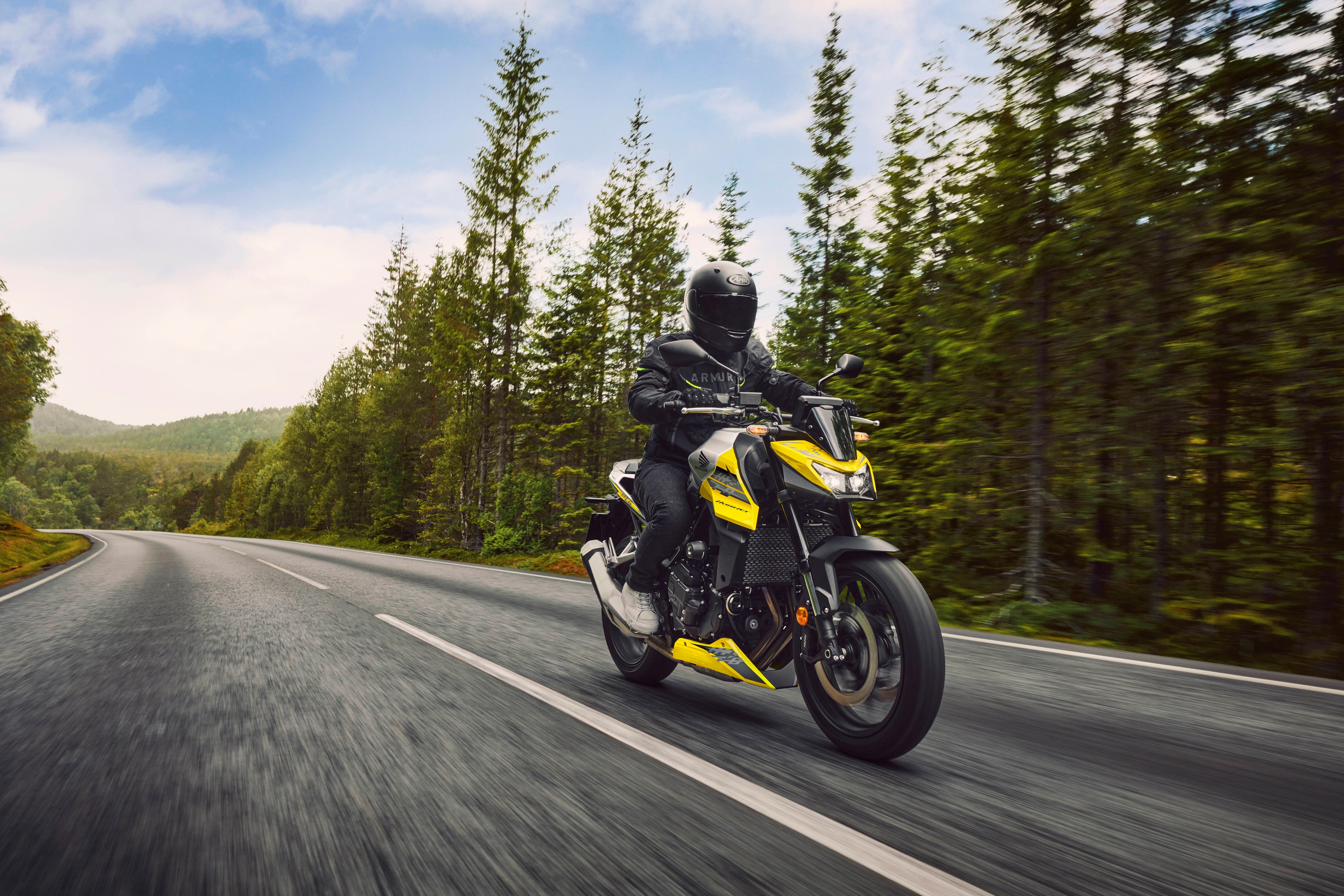 Honda Hornet 750 sur route