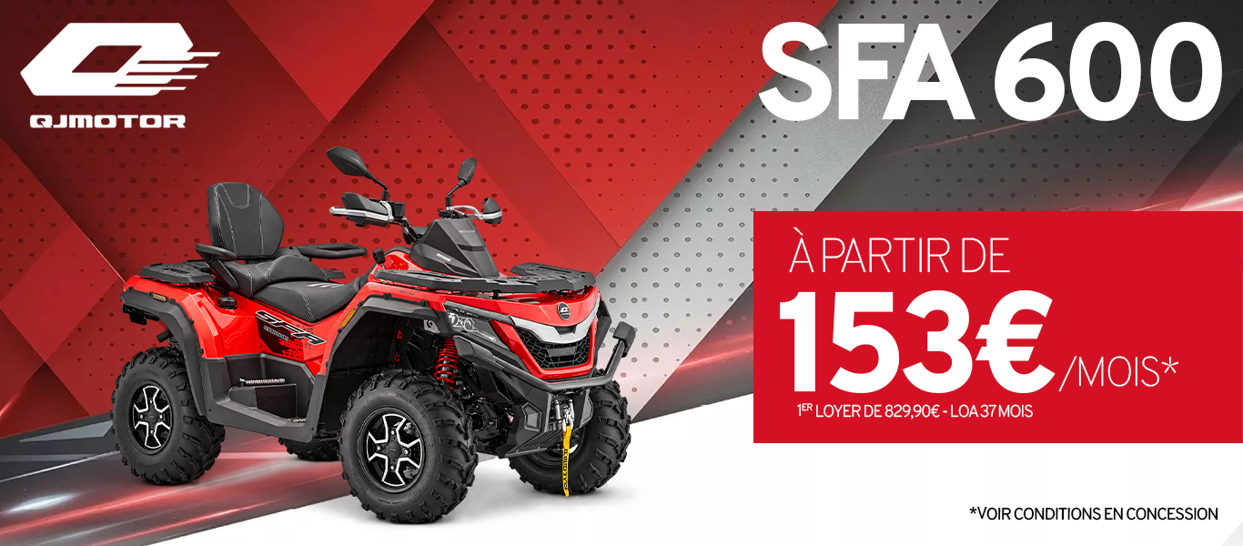 QJMOTOR SFA 600 PRO — à partir de 153 €/mois*
