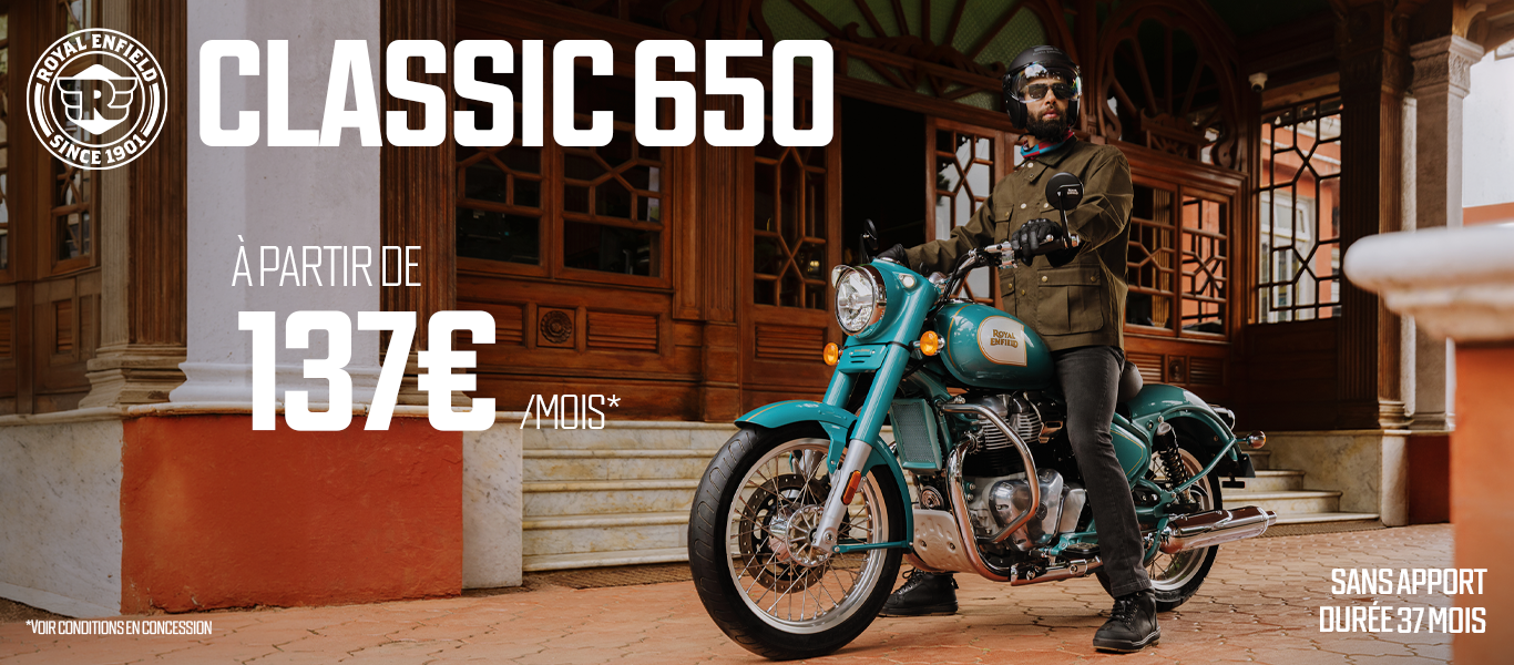 Royal Enfield Classic 650 — à partir de 137 €/mois*