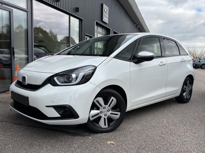 Théobald Occasion Honda Jazz citadine hybride blanc